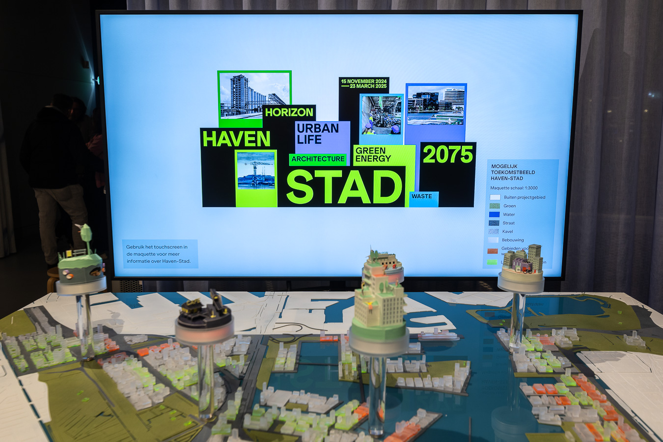 Modelstad Haven-Stad at Arcam, Amsterdam