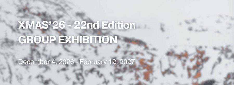 XMAS ’26 – The Annual Winter Group Show at CHRISTOFFER EGELUND GALLERY, Copenhagen