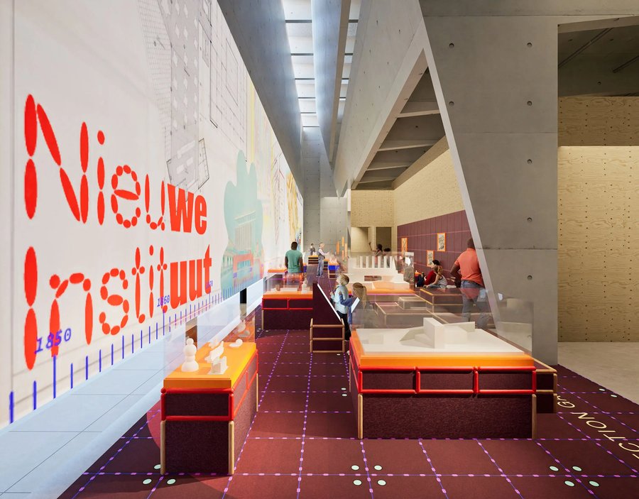 Collection Gallery at Nieuwe Instituut, Rotterdam