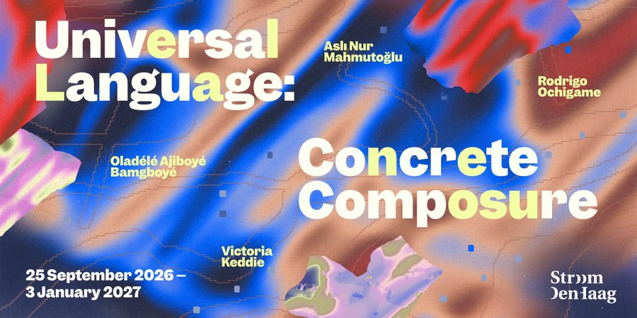 Universal Language: Concrete Composure at Stroom Den Haag, Den Haag