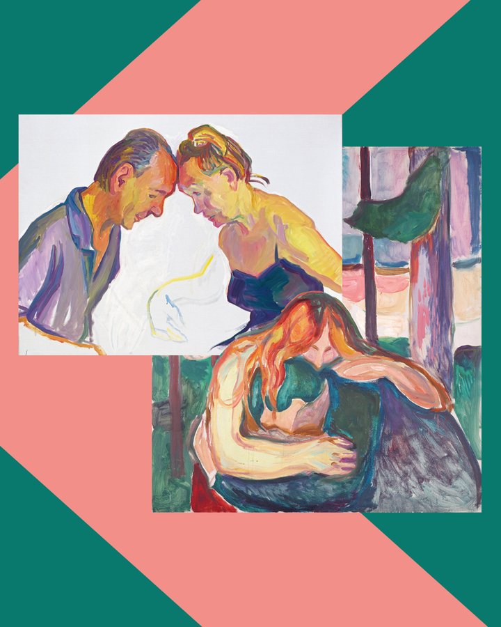 Maria Lassnig und Edvard Munch: Malfluss = Lebensfluss at Kunsthaus Zürich, Zürich