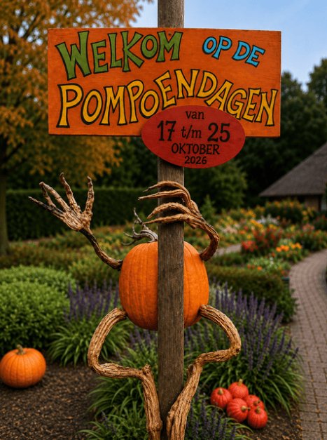 Pompoendagen Asten at Museum Klok & Peel, Asten