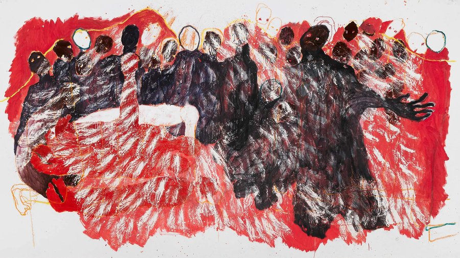 Portia Zvavahera - Kuzviramba Mamuri at WIELS, Brussel