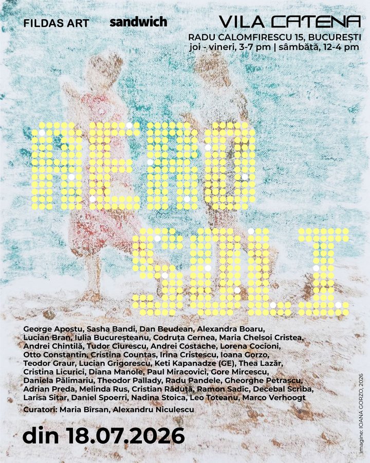 AEROSOLI group show at Vila Catena at SANDWICH, Bucharest