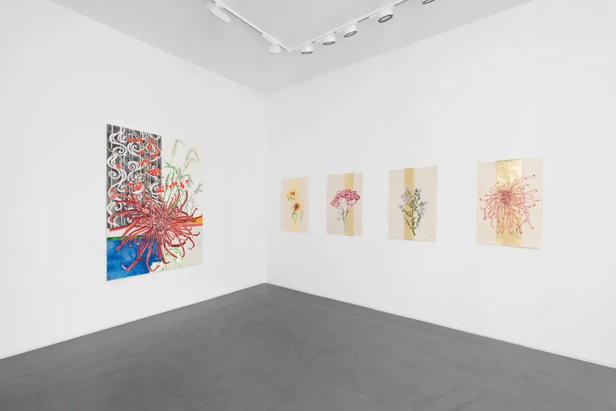 Robert Kushner: Summer Sun - Open My Heart at Galerie Nathalie Obadia, Brussel