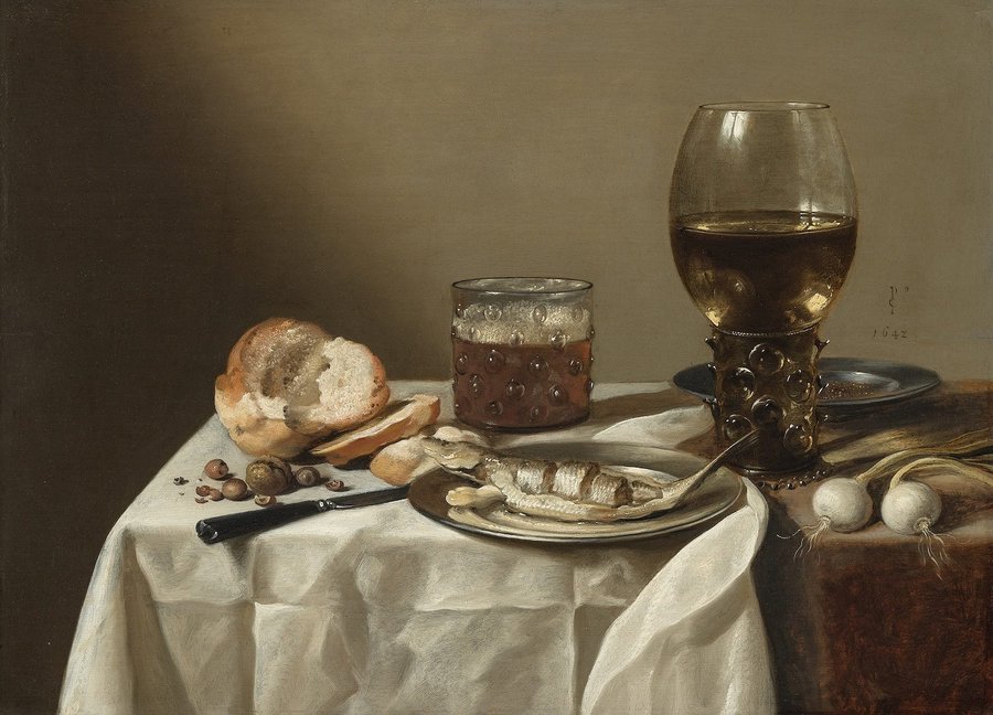 Zu Tisch mit Pieter Claesz at Kunstmuseum Winterthur, Winterthur