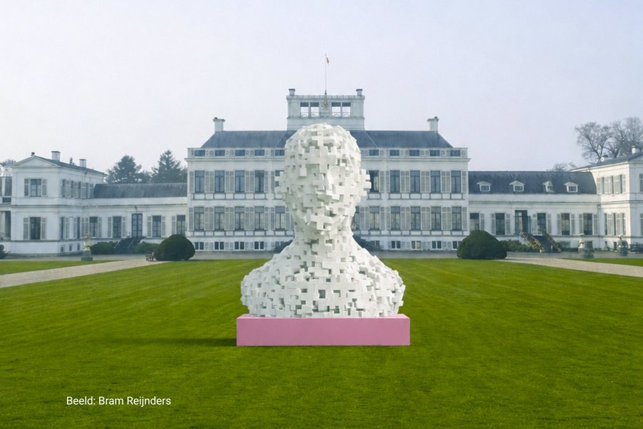 From the Moon to Soestdijk: Three Sculptures by Bram Reijnders in the Park of Soestdijk Palace at Paleis Soestdijk, Baarn