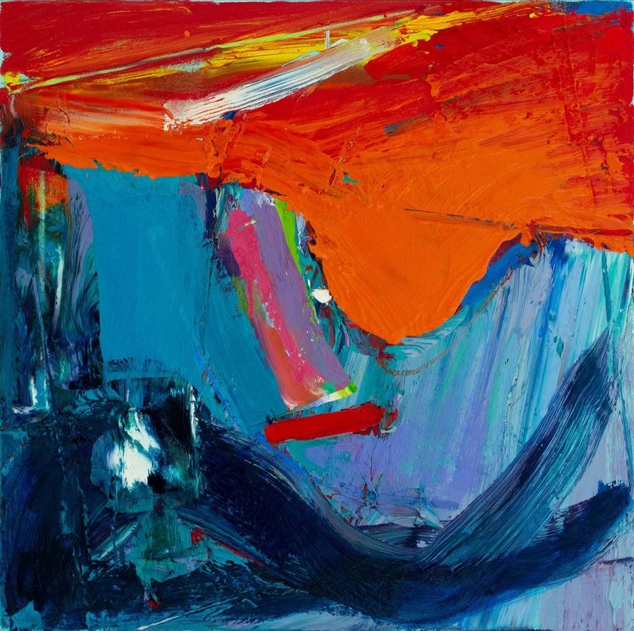 Porthleven 74 (Storm Eye) at KELLIE MILLER ARTS, Brighton