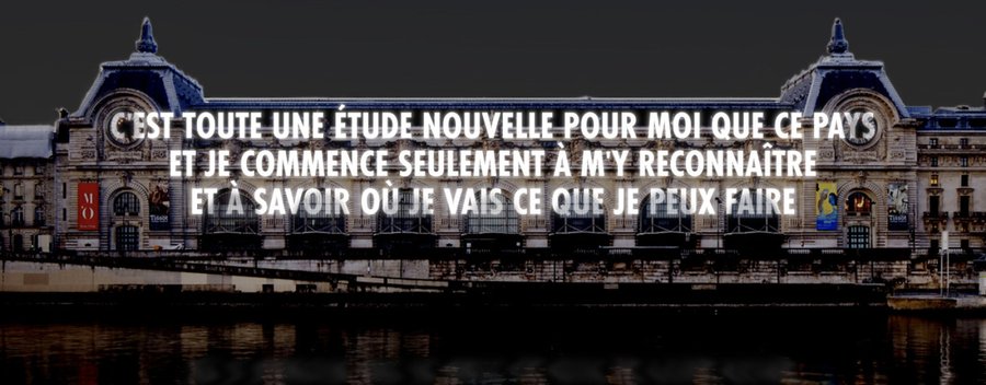 Jenny Holzer J’ai vu at Musée d’Orsay, Paris