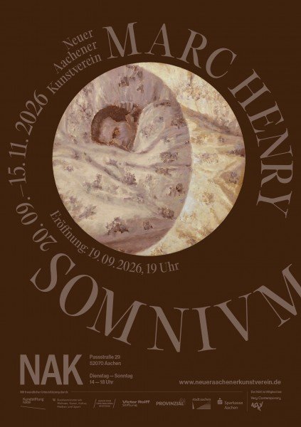 Somnium / Marc Henry at Neuer Aachener Kunstverein – NAK, Aachen