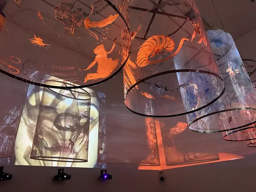 Exhibition Nalini Malani at Tate Modern, London