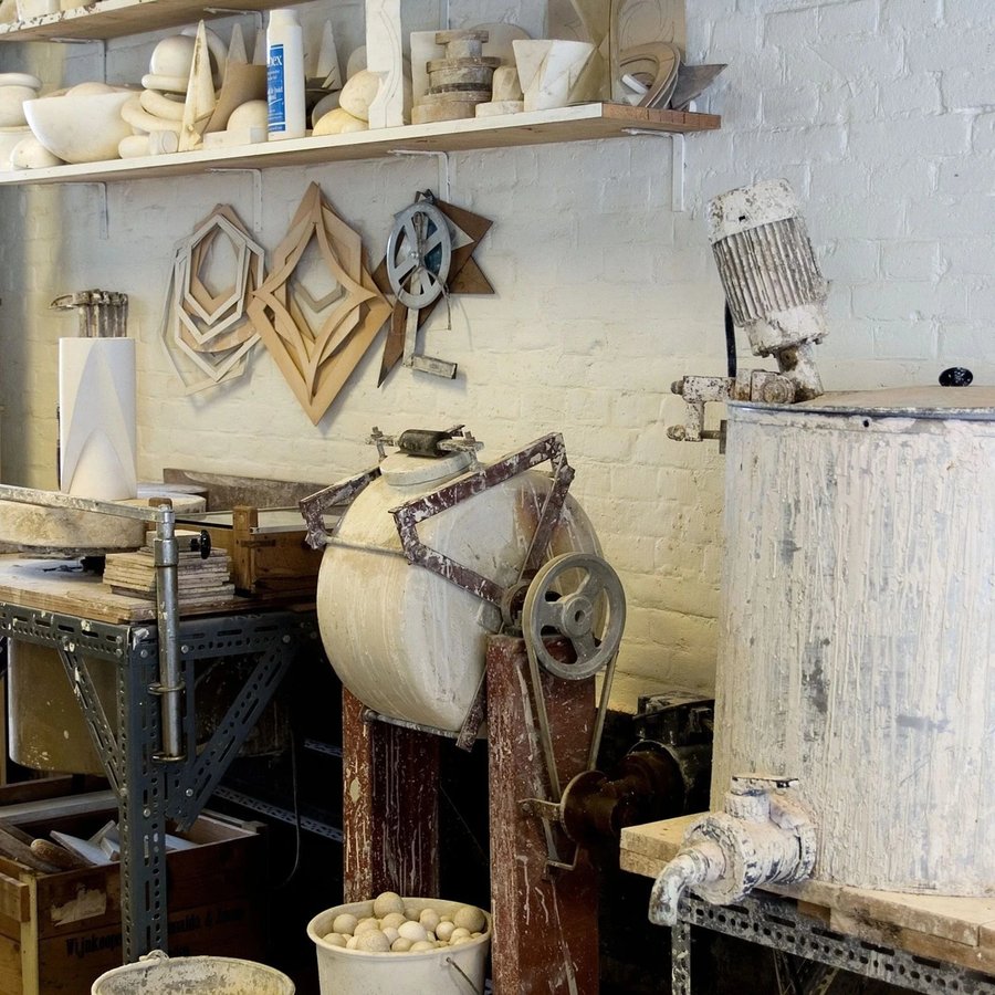 Jan van der Vaart, atelier
