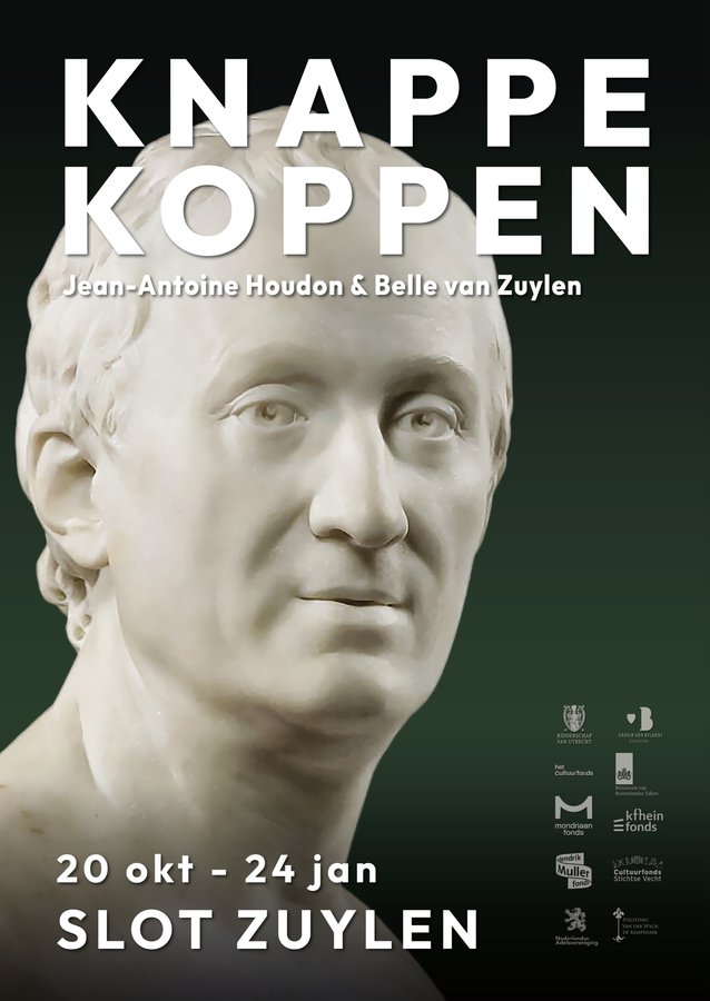 Knappe Koppen; Jean-Antoine Houdon & Belle van Zuylen at Slot Zuylen, Oud-Zuilen