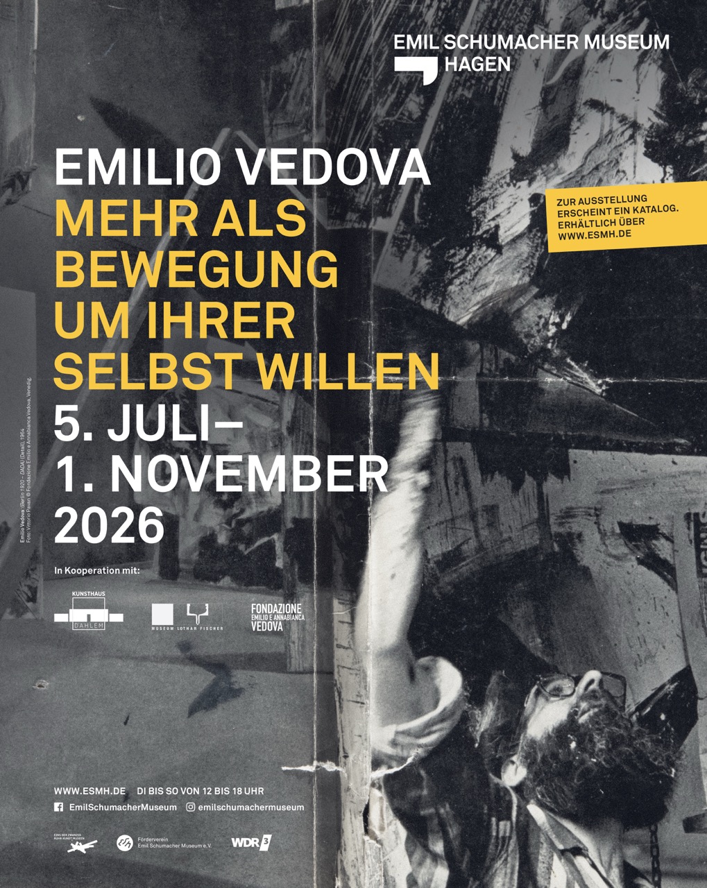 Emilio Vedova. More than movement for its own sake at FONDAZIONE EMILIO E ANNABIANCA VEDOVA | MAGAZZINI DEL SALE, Venice