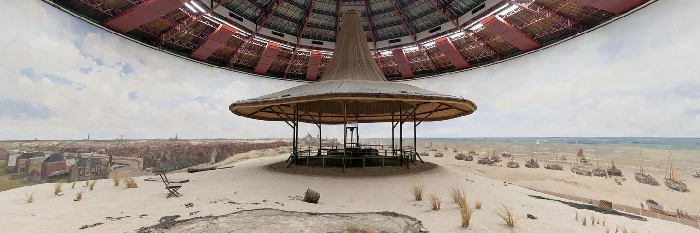 Panorama van Scheveningen at Museum Panorama Mesdag, Den Haag