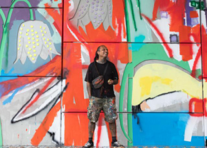 Museum Murals - Street art door Kenneth Letsoin & ONUR